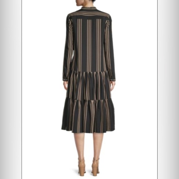 AKRIS PUNTO
Silk-Blend Stripe Shirtdress - Picture 2 of 9